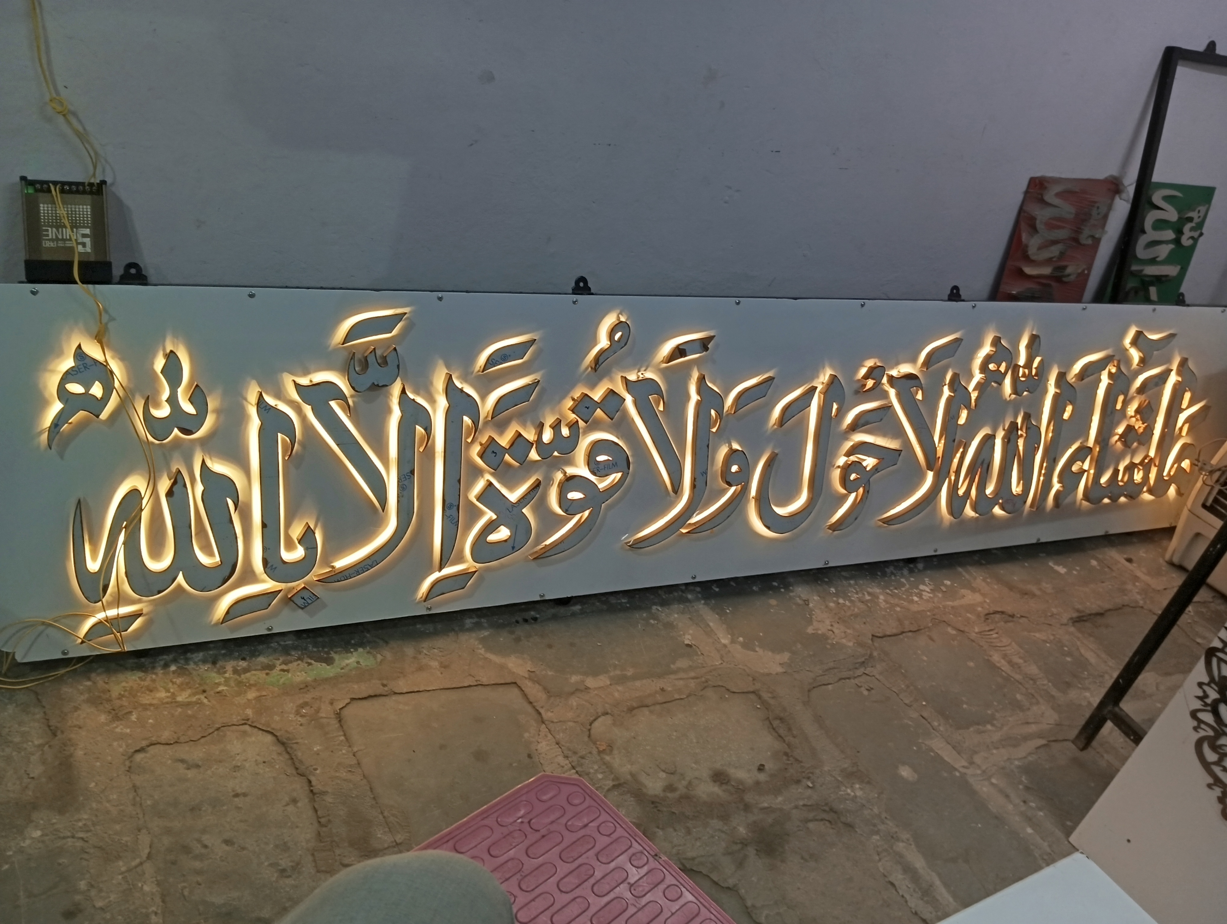 Industrial signage and LED letters