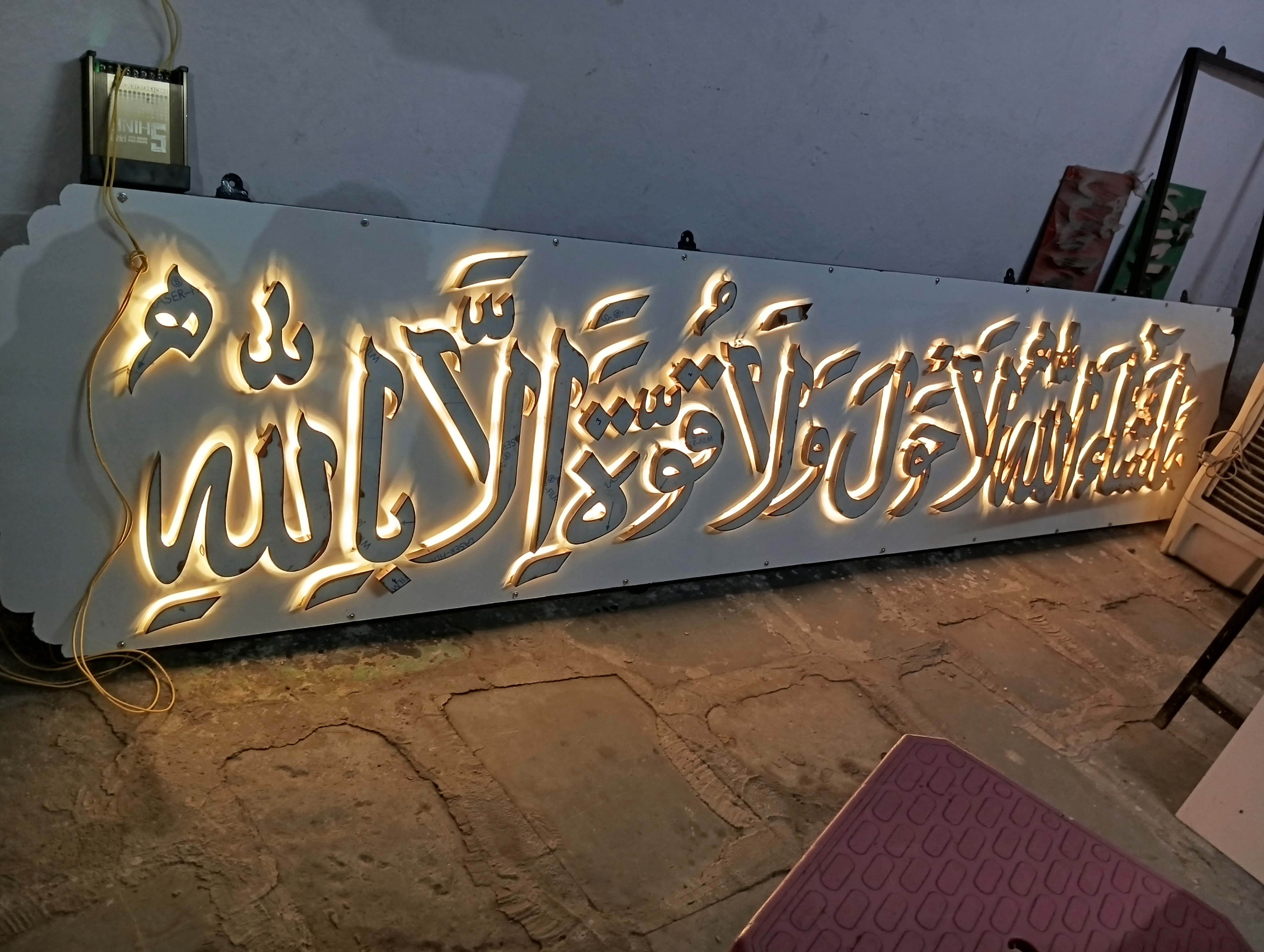 Industrial signage and LED letters