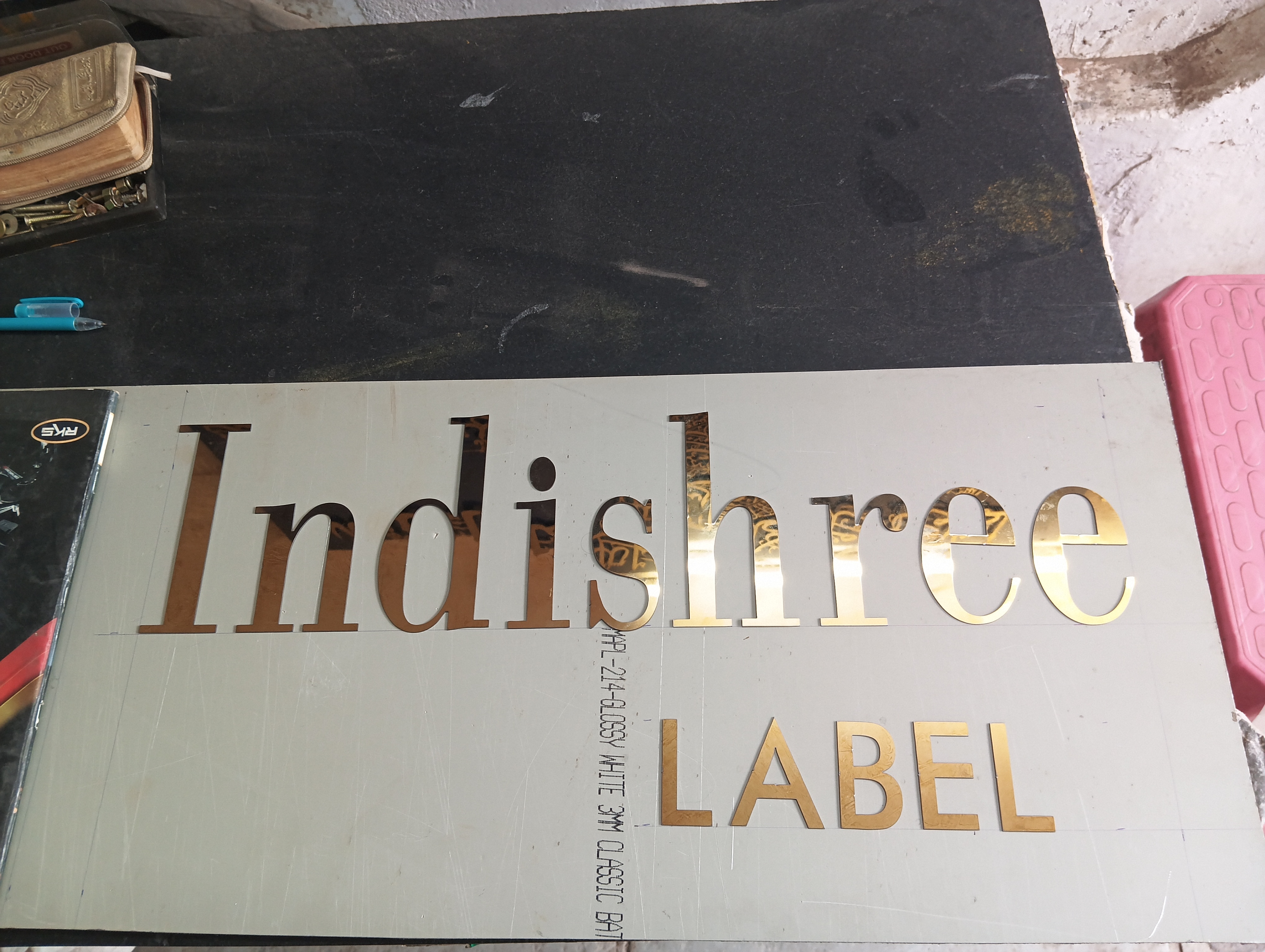 3D stainless steel letters signage