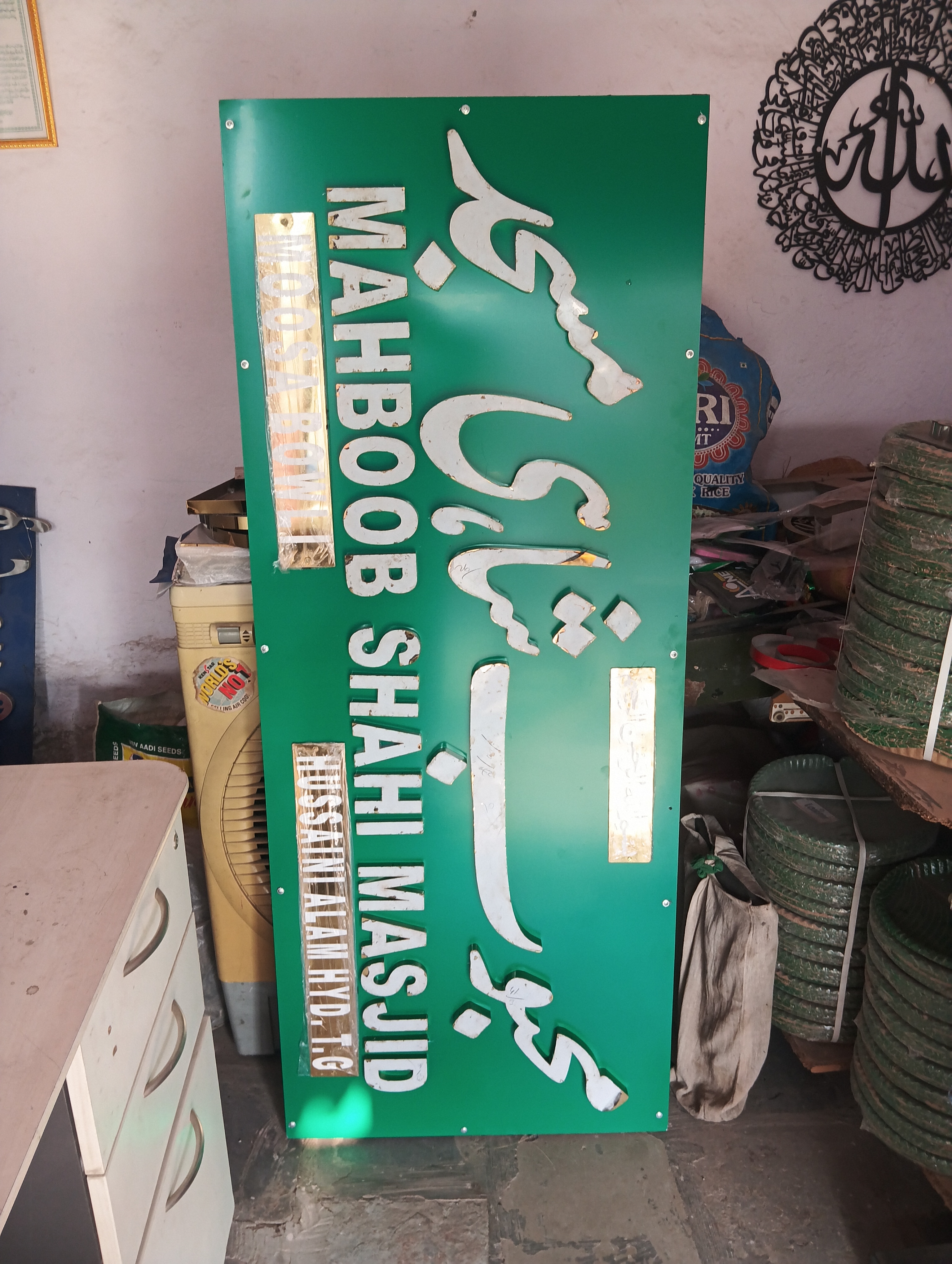 3D stainless steel letters signage