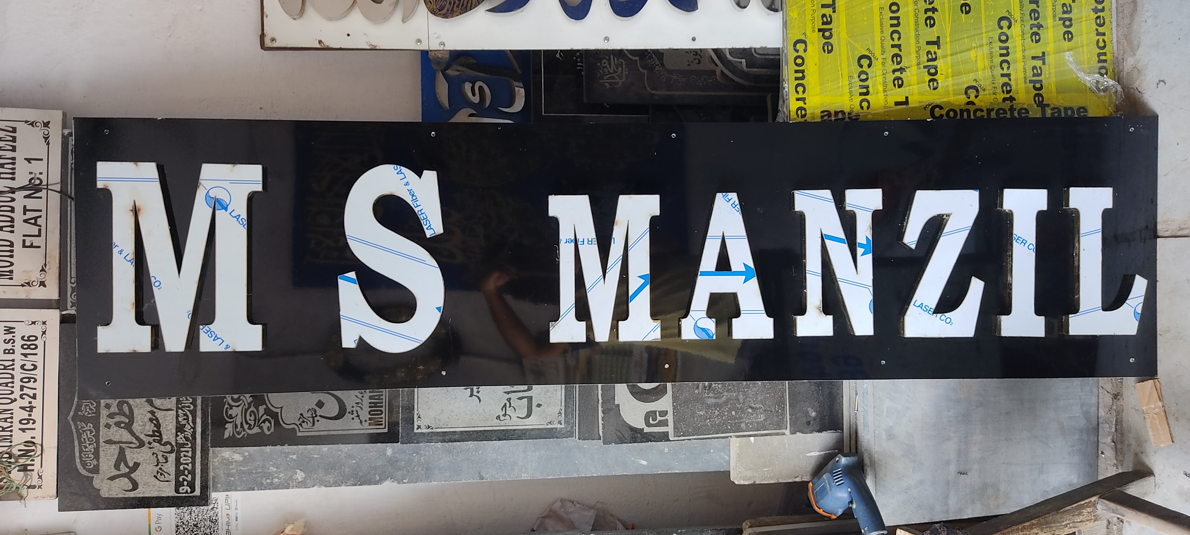 3D stainless steel letters signage