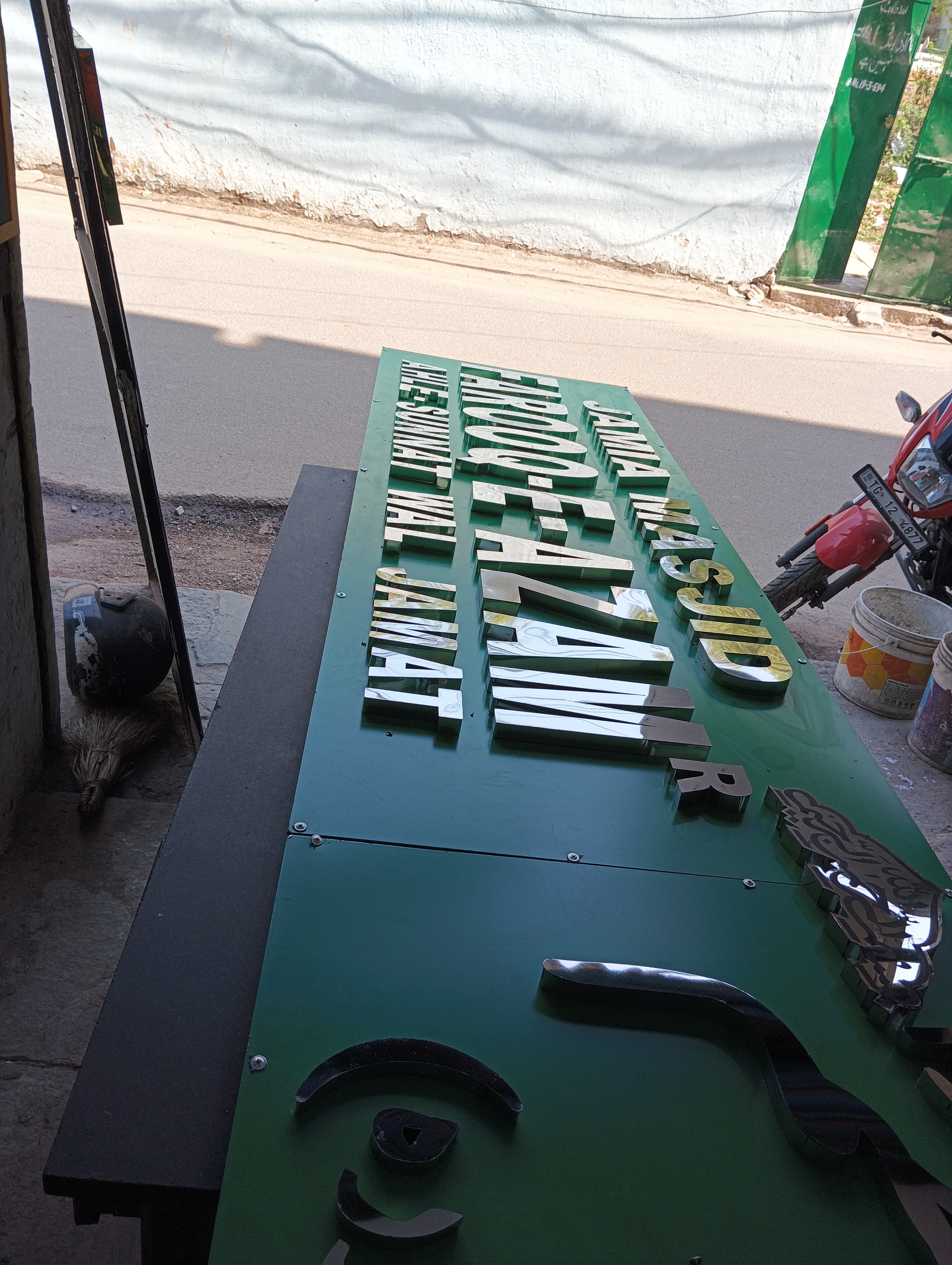 3D stainless steel letters signage