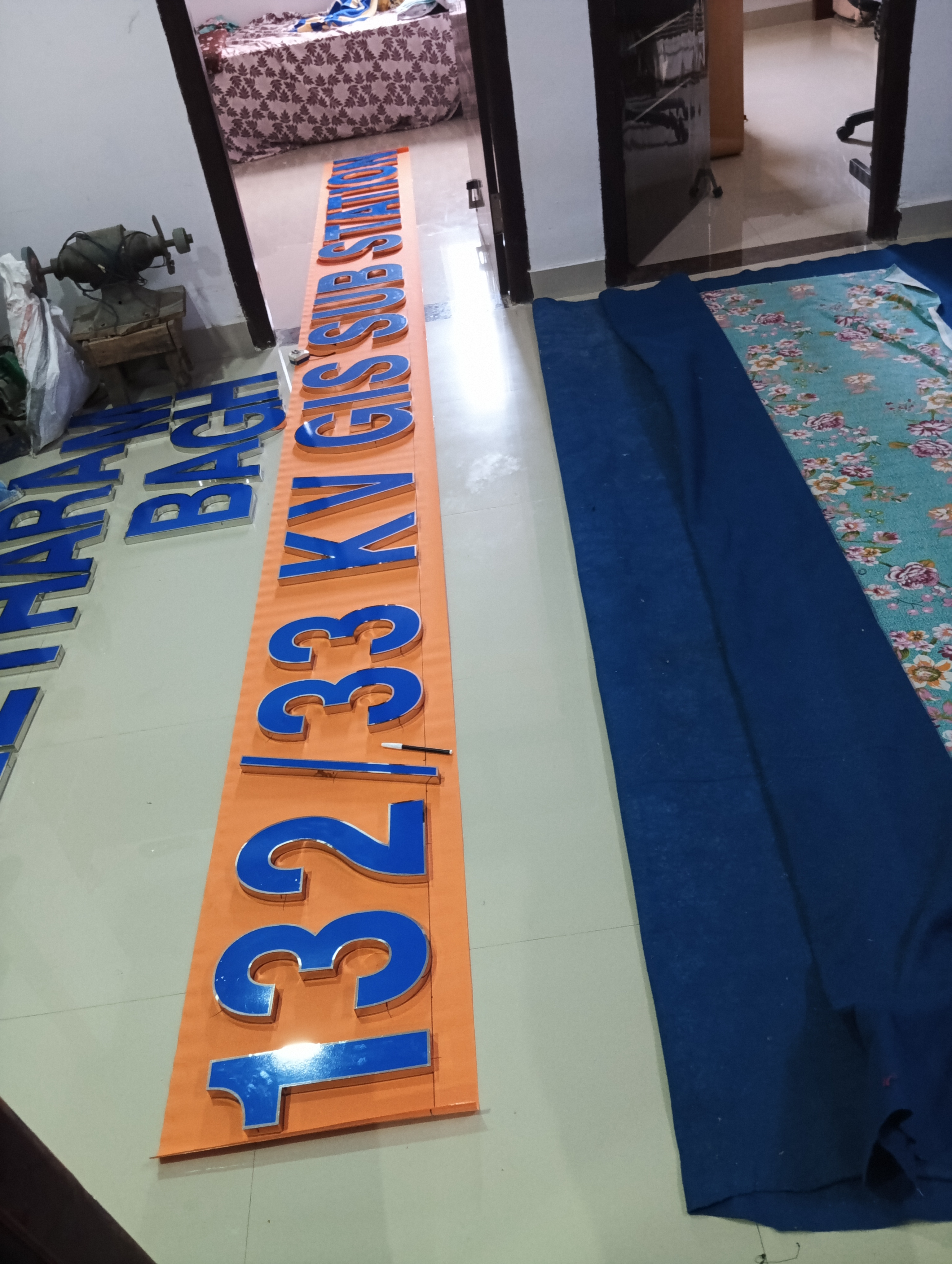 3D stainless steel letters signage