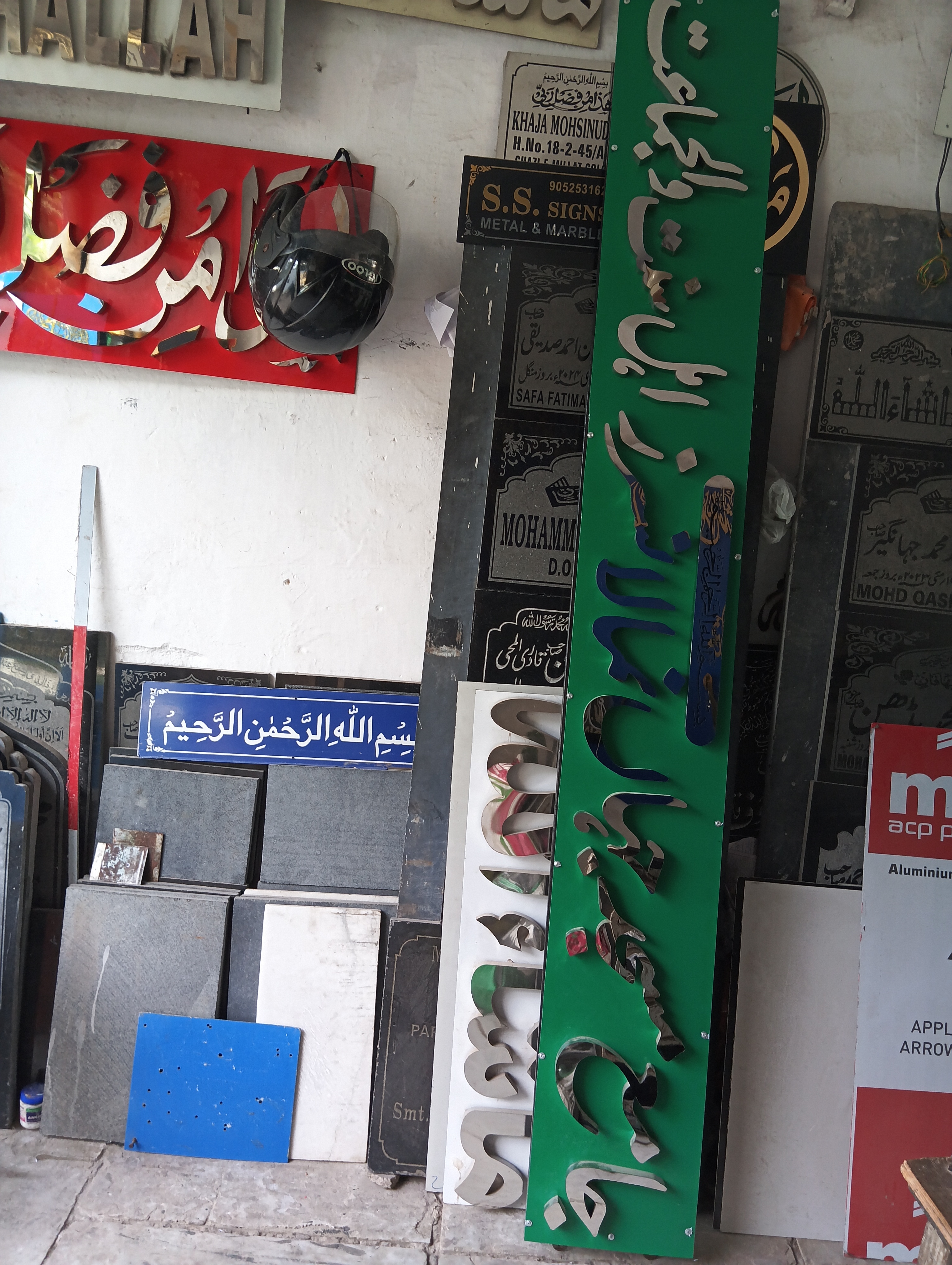 3D stainless steel letters signage