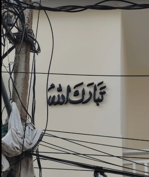 3D stainless steel letters signage