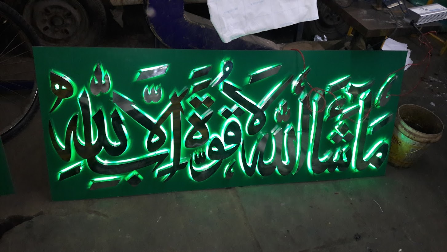 3D stainless steel letters signage
